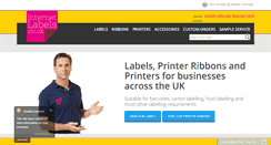 Desktop Screenshot of internetlabels.co.uk